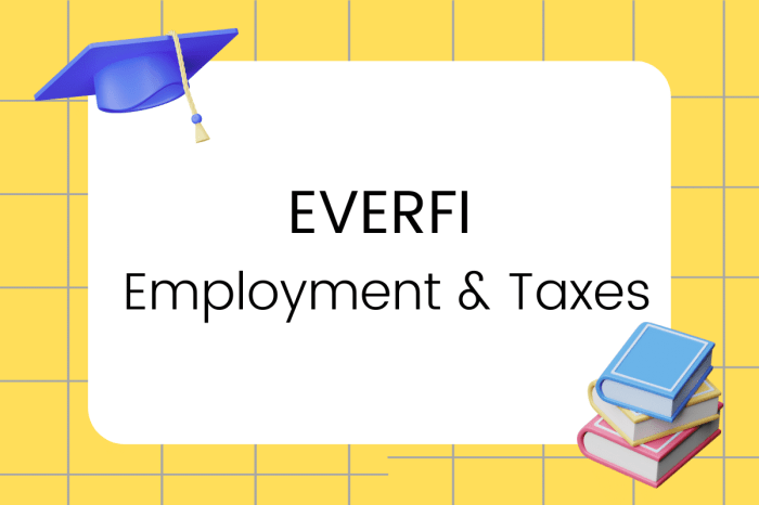 Everfi employment and taxes answers