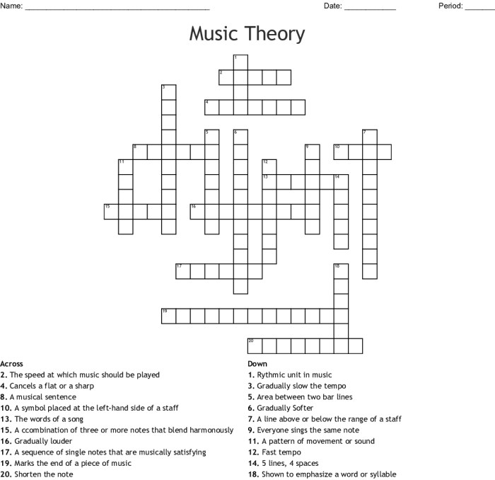 Church of country music crossword