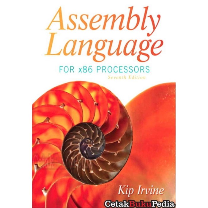 Assembly language for x86 processors 8th edition