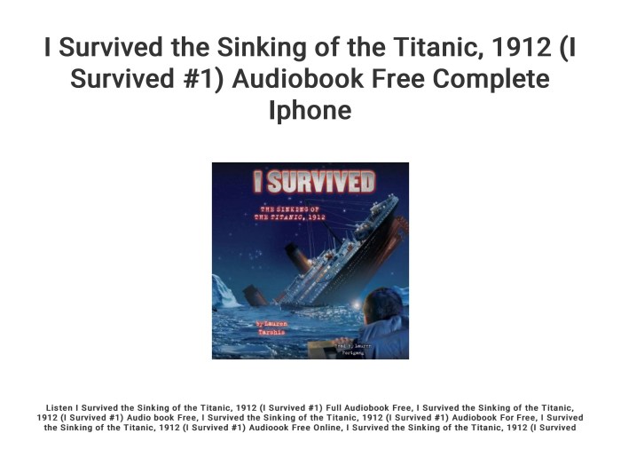 I survived the sinking of the titanic 1912 book